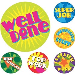 Avery Merit Stickers Aussie Art Pack of 96 Flatpack